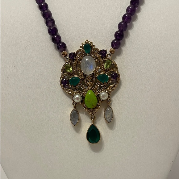Nicky Butler “Raj Collection” Beaded Necklace - Picture 6 of 12